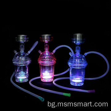 Преносими пластмасови чаши Накрайници за маркучи за наргиле Пластмасови наргилета